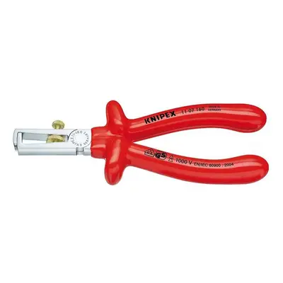 Odizolovací kleště 160 mm - 1000V. KNIPEX 11 07 160. Chromováno, izolováno ponorem - VDE 11 07 1