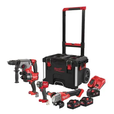 Sada aku nářadí Milwaukee M18FPP4C-555T, 4933492525 4933492525