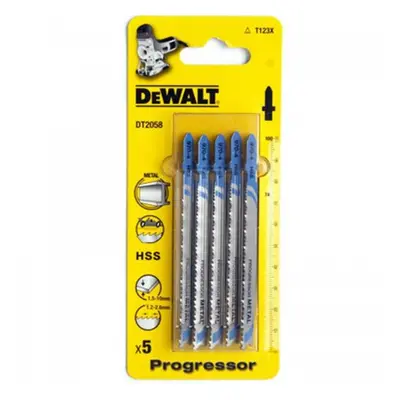 Pilový plátek Progressor pro přímočarou pilu 100mm 5ks DeWALT DT2058 DT2058