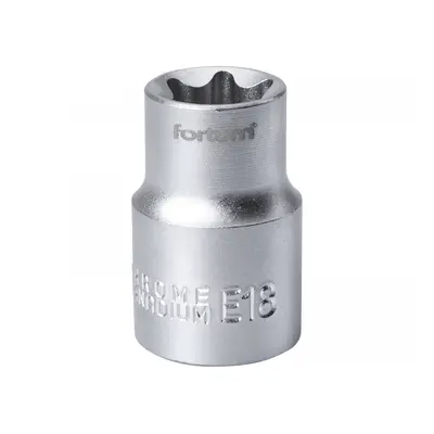 Fortum Hlavice nástrčná vnitřní TORX, 1/2", E 18, L 38mm, 61CrV5 4700703