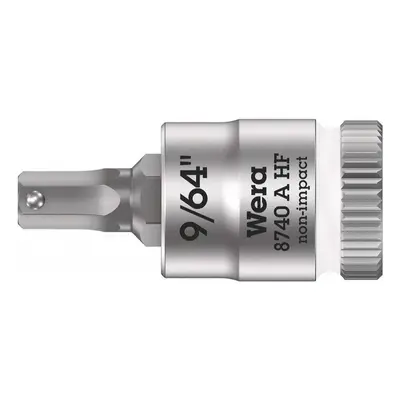 Wera 003384 Zástrčná bitová hlavice Zyklop 1/4" 6hran 9/64" typ 8740 A HF s přidržovací funkcí -