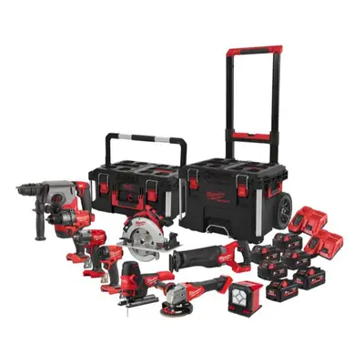 Sada aku nářadí Milwaukee M18FPP9A-555T, 4933492524 4933492524