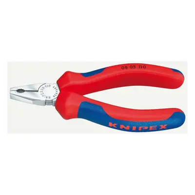 Malé kombinované kleště 110 mm KNIPEX 08 05 110 - chromováno, vícesložkové návleky 08 05 110