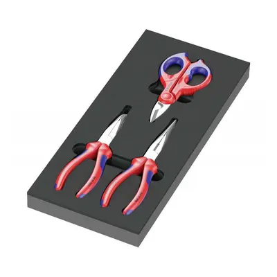 Wera 150181 Kleště Knipex v pěnové vložce, typ 9781, Set 2 (Sada 3 dílů) 05150181001