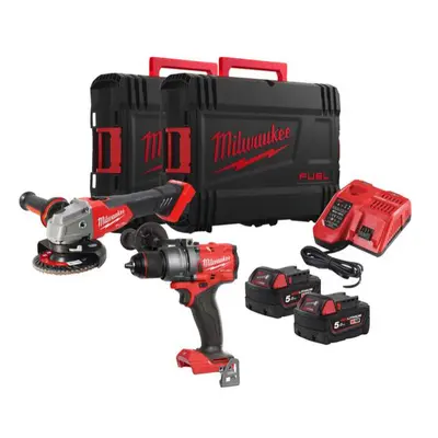 Sada aku nářadí Milwaukee M18FPP2E3-502X, 4933492516 4933492516