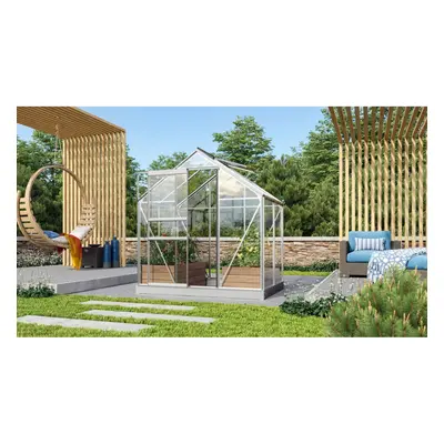 Vitavia Garden Skleník VITAVIA VENUS 2500 čiré sklo 3 mm stříbrný LG1025