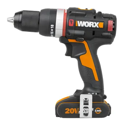 WORX Orange WX-JCR - Aku vrtačka s příklepem 20V, 2x2.0Ah - Powershare 45910434