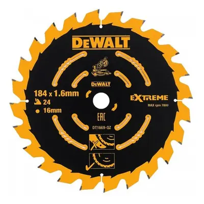 Pilový kotouč 184x16mm 24z ABT +7° DeWALT DT1669 DT1669