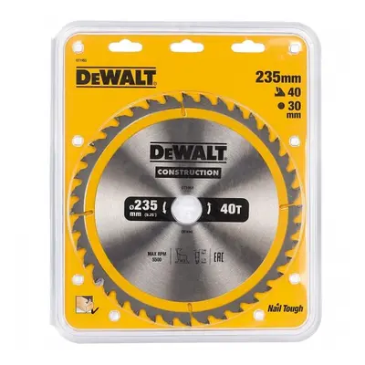 Pilový kotouč 235x30mm 40z ATB 10° DeWALT DT1955 DT1955