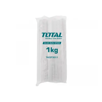 TOTAL Tyčinky tavné transparentní, 1kg, průměr 11,2mm, délka 30cm TACGT3011