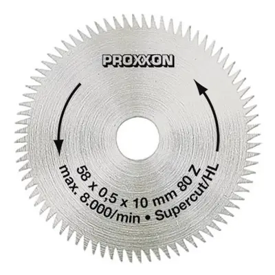 Proxxon Micromot 28014 pilový kotouč 58 x 10 x 0.5 mm, 80zb. - 1ks 28014