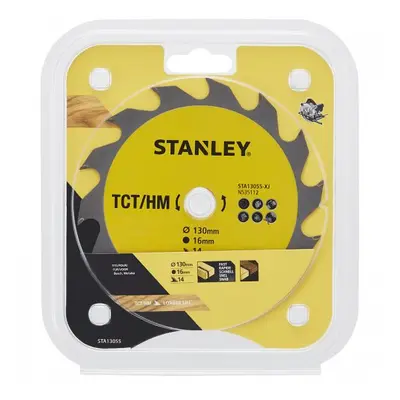 Pilový kotouč TCT/HM pro podélné řezy 130 x 16 mm, 14 zubů Stanley STA13055 STA13055