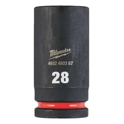 Průmyslová hlavice Milwaukee Shockwave™ Impact Duty 3/4" HEX 28 mm, dlouhá 4932480387