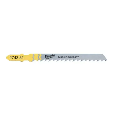 Pilové plátky 75 x 4 mm Milwaukee T 101 D do přímočaré pily (Dřevo a plast) 4932274351