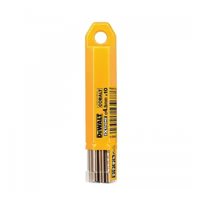 Vrták do kovu HSS-E COBALT 4,5×80mm (10ks) DeWALT DT4927 DT4927