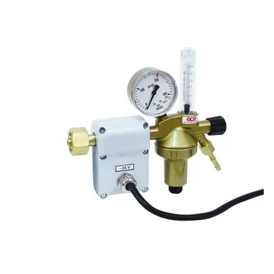 Redukční ventil GCE Dincontrol CO2 200/30 l - průtokoměr, ohřívač 42 V 0783055