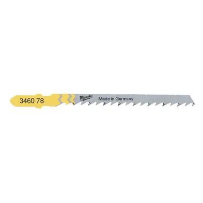 Pilové plátky 75 x 4 mm Milwaukee T 244 D do přímočaré pily (Dřevo a plast) 4932346078