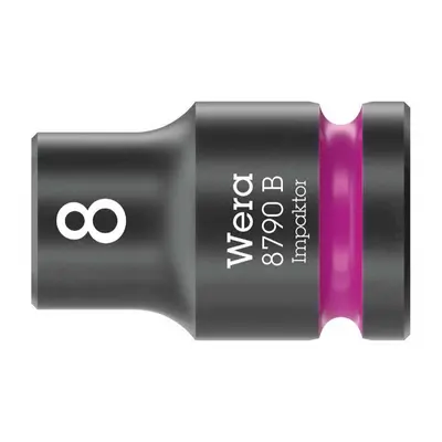 Wera 005500 Nástrčná hlavice 3/8" šestihran 8,0 mm Impaktor 8790 B 05005500001