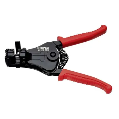 Odizolovací kleště automatické 180 mm KNIPEX 12 21 180 - leštěno, plastové návleky 12 21 180