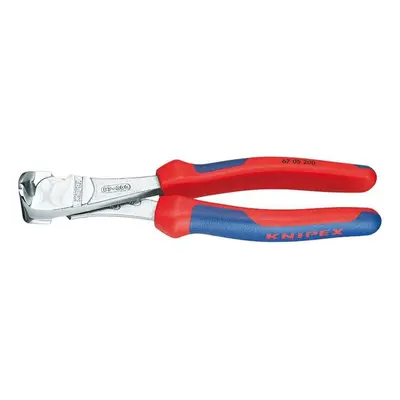 Čelní silové štípací kleště 140 mm KNIPEX 67 05 140 - chromováno, vícesložkové návleky 67 05 140