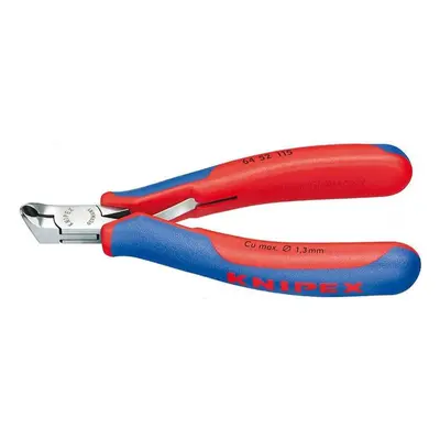 Čelní štípací kleště pro elektroniku 115 mm KNIPEX 64 52 115 - leštěná hlava, vícesložkové návle