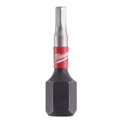 Šroubovací bit 1/4 Milwaukee Shockwave Šestihran 2,5 x 25 mm - 2 ks 4932430893