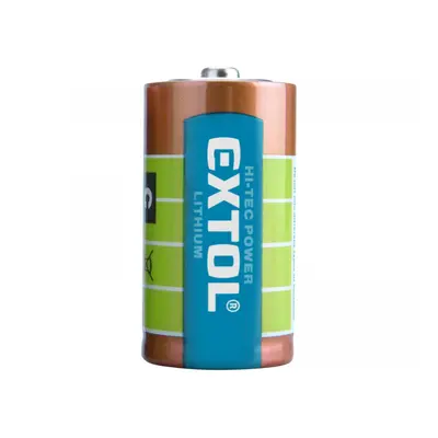 EXTOL ENERGY Baterie lithiová, 3V (CR123A), 1600mAh 42030