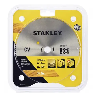 Pilový kotouč pro příčné řezy 160 x 16 mm, 100 zubů Stanley STA10155 STA10155