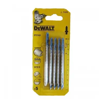 Pilový plátek na kov a plasty do 30mm přímý řez pro přímočaré pily 100mm 5ks DeWALT DT2163 DT216