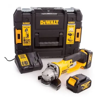 Aku úhlová bruska 125mm DeWalt DCG412M2 18V XR 2x4,0Ah + kufr DCG412M2