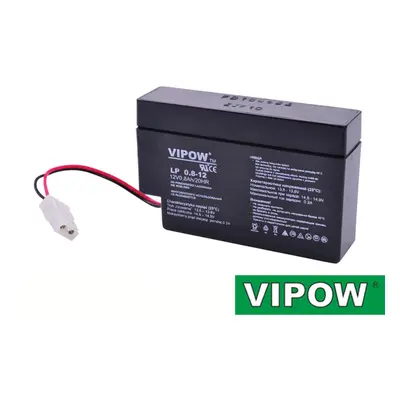 Baterie olověná 12V 0.8Ah VIPOW 04250178