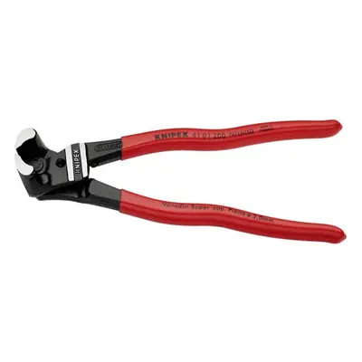 Čelní pákové štípací kleště na čepy 200 mm KNIPEX 61 01 200 - leštěná hlava, plastové návleky 61