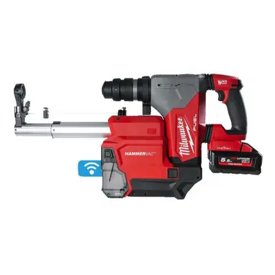 Aku 4-režimové kladivo 26 mm SDS-plus s maticí Fixtec a odsáváním Milwaukee M18 ONEFHXDEL-552C (