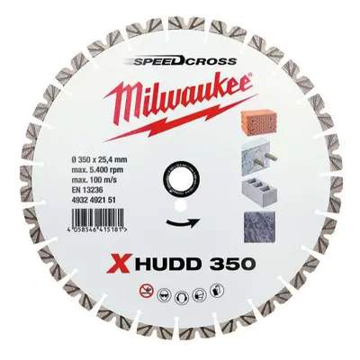 Diamantový rozbrušovací kotouč Milwaukee XHUDD 350 mm 4932492151