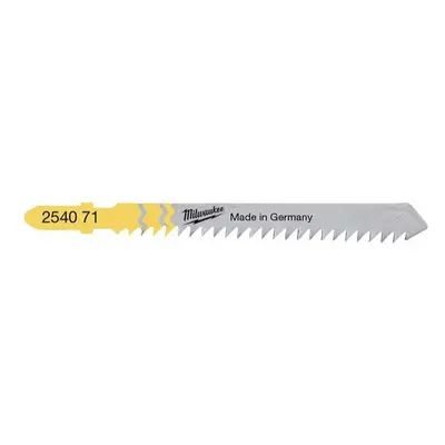 Pilové plátky 75 x 3 mm Milwaukee T 111 C do přímočaré pily (Dřevo a plast) 4932254071