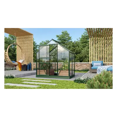 Vitavia Garden Skleník VITAVIA VENUS 2500 čiré sklo 3 mm zelený LG1030