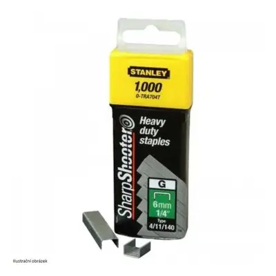 HD sponky TYP G 4/11/140, 14mm 1000ks Stanley 1-TRA709T 1-TRA709T