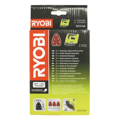 RYOBI SCS 10 A1 - sada brusných papírů pro ECS1214, CCC 1801 MHG 5132002675