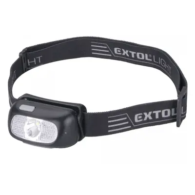 EXTOL LIGHT Čelovka 130lm CREE XPG, nabíjecí, USB, dosvit 40m, 5W CREE XPG LED 43181