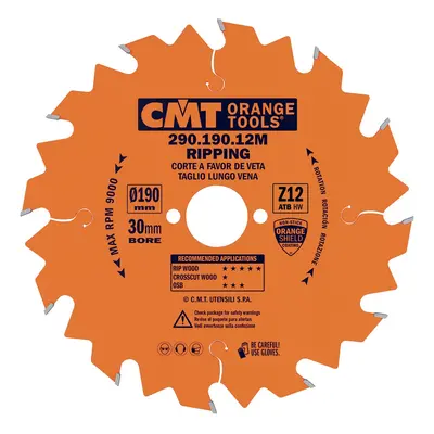 CMT Orange Tools CMT Orange Pilový kotouč pro podélné řezy - D200x30 Z24 HW C29020024M