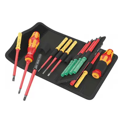 Wera 006611 Rukojeti Kraftform Kompakt VDE 17 Universal 1 Tool Finger s výměnnými čepelemi (Sada