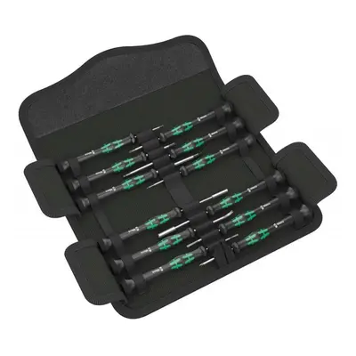 Wera 073677 Šroubováky pro elektroniku Kraftform Kompakt Micro 12 Electronics 1 (Sada 12 dílů) 0