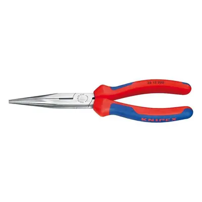 Půlkulaté kleště s břity (zobákovité) 200 mm KNIPEX 26 12 200 - leštěná hlava, vícesložkové návl