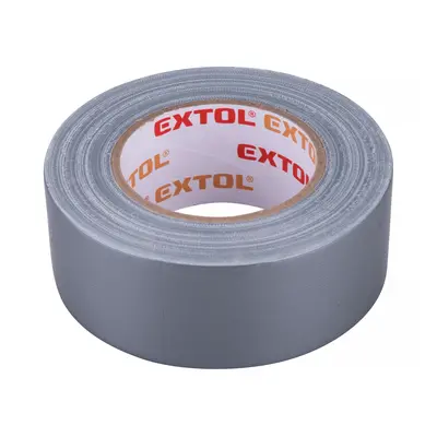 EXTOL PREMIUM Páska lepicí textilní/univerzální EXTOL, 50mm x 50m tl.0,18mm, šedá 8856312