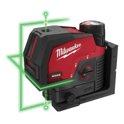 Aku kombinovaný křížový laser Milwaukee M12 CLLP-301C (3,0 Ah) 4933478100