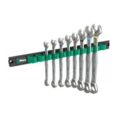 Wera 020016 Očkoploché ráčnové klíče 5/16 ÷ 3/4" 6000 Joker Imperial 1 na magnetické liště, 9632