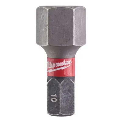 Šroubovací bit 1/4 Milwaukee Shockwave Šestihran 10 x 25 mm - 2 ks 4932430899