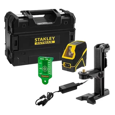 Křížový laser STANLEY FATMAX, Li-Ion baterie, zelený paprsek FMHT77595-1