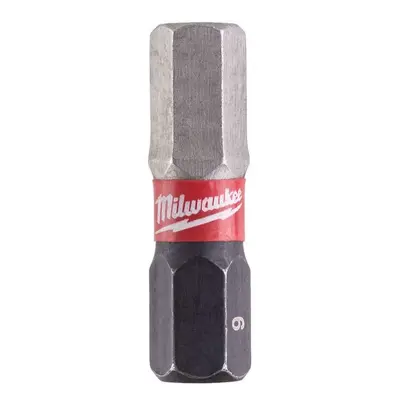 Šroubovací bit 1/4 Milwaukee Shockwave Šestihran 6 x 25 mm - 2 ks 4932430897