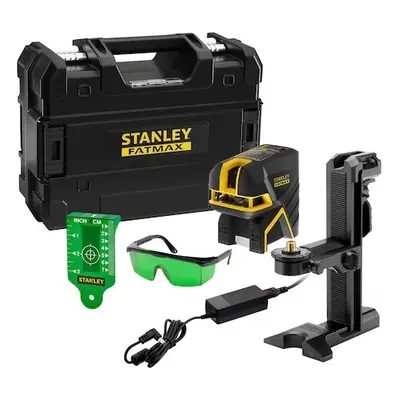 5bodový laser s projekcí kříže STANLEY FATMAX, zelený paprsek FMHT77598-1